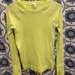 Yellow sweater